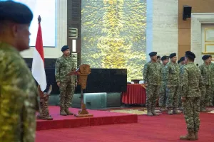 Panglima TNI Beri Kenaikan Pangkat Luar Biasa kepada Dua Prajurit
