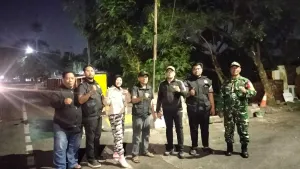 Koramil Pulogadung Bersama Komduk Patroli Jaga Kamtibmas Wilayah