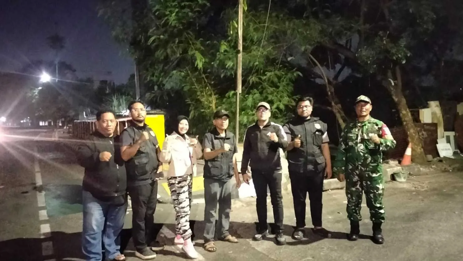 Koramil Pulogadung Bersama Komduk Patroli Jaga Kamtibmas Wilayah 1 Koramil Pulogadung Bersama Komduk Patroli Jaga Kamtibmas Wilayah
