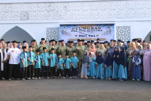 HUT Ke-1 Yonif 14 Marinir, Perkuat Soliditas dan Semangat Pengabdian