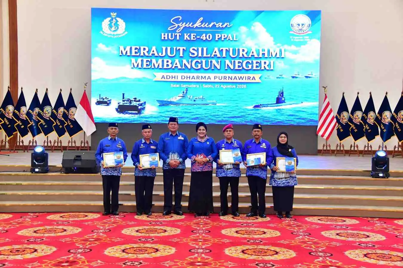 HUT Ke-40 PPAL, Purnawirawan TNI AL Perkuat Persaudaraan dan Pengabdian