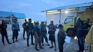 Lanal Ranai dan BKHIT Gagalkan Penyelundupan Sembako Tanpa Dokumen