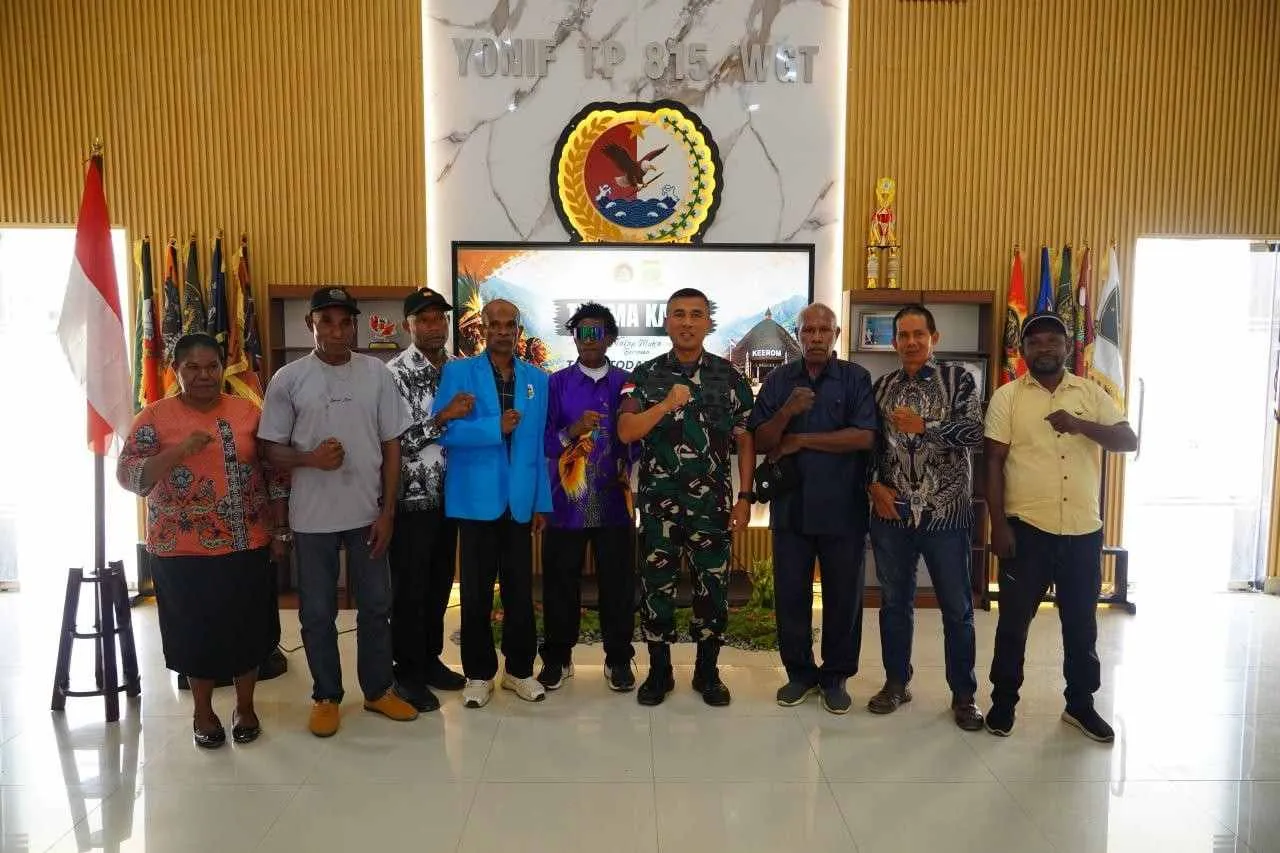 Danrem 172/PWY Rangkul Tokoh Keerom Perkuat Persatuan di Perbatasan