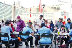 Sambut HUT ke-81, TNI Layani 1.279 Warga Lewat Pemeriksaan Kesehatan Gratis