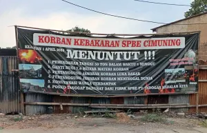 Lima Bulan Pascakebakaran SPBE Cimuning, Warga Belum Dapat Kepastian Perbaikan