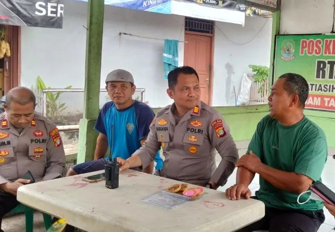 Kapolsek Jatiasih Serap Aspirasi Warga, Tawuran dan Narkoba Jadi Sorotan