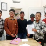 Keluarga dan Ahli waris Wahyu Parlina bersama Kuasa Hukum - Foto/Tama