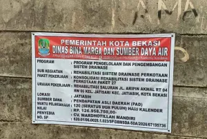 Diduga Dikerjakan Asal-asalan, Pengawas Dinas Absen, U-ditch Berantakan