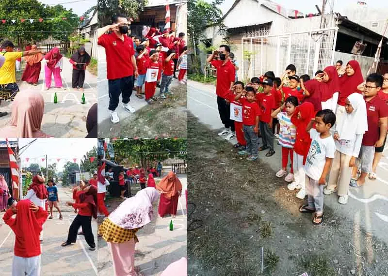 Warga Gang Kembar Cibitung Semarakkan HUT RI ke-81 dengan Beragam Lomba