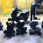 Lima remaja berinisial MR, ADK, MFS, MH, dan NAD yang sebelumnya diamankan di Polsek Cilincing, Jakarta Utara, pada Sabtu (22/8/2026)