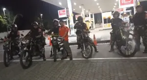 Patroli Malam Kodim 0506/Tgr Perkuat Keamanan Wilayah