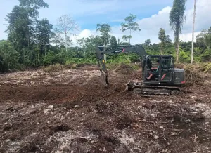 TMMD Kodim Sorsel Rampungkan Lahan Pangan Satu Hektar
