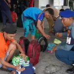 Lanal Dumai Gagalkan Illegal Entry, 16 Orang Diamankan di Pantai Purnama