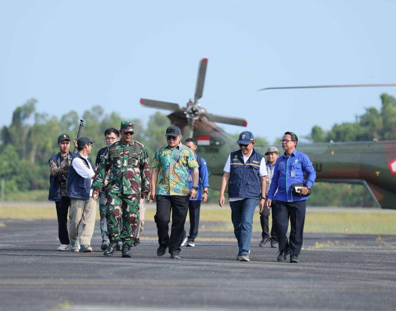 TNI Kerahkan Caracal Perkuat Pemadaman Karhutla di IKN