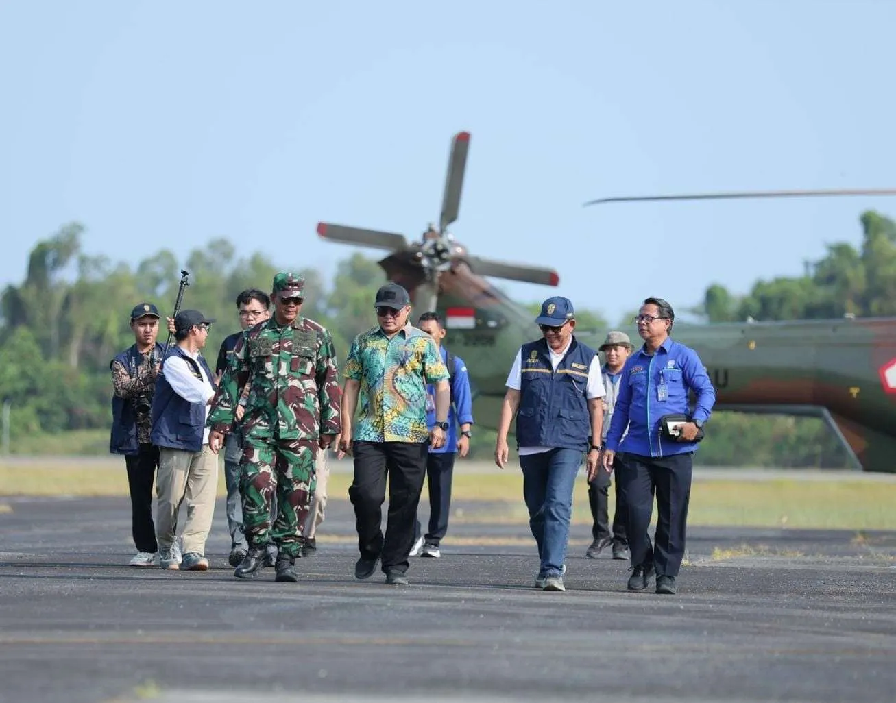 TNI Kerahkan Caracal Perkuat Pemadaman Karhutla di IKN