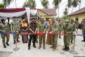Dankodiklat TNI Resmikan Renovasi SDN 12 Martapura Lewat SGS 2026