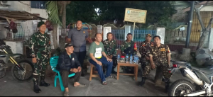 Komduk dan Babinsa Intensif Patroli Malam Jaga Kamtibmas di Tangerang