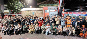 Koramil Kramatjati-Makasar Intensifkan Patroli Bersama Komduk
