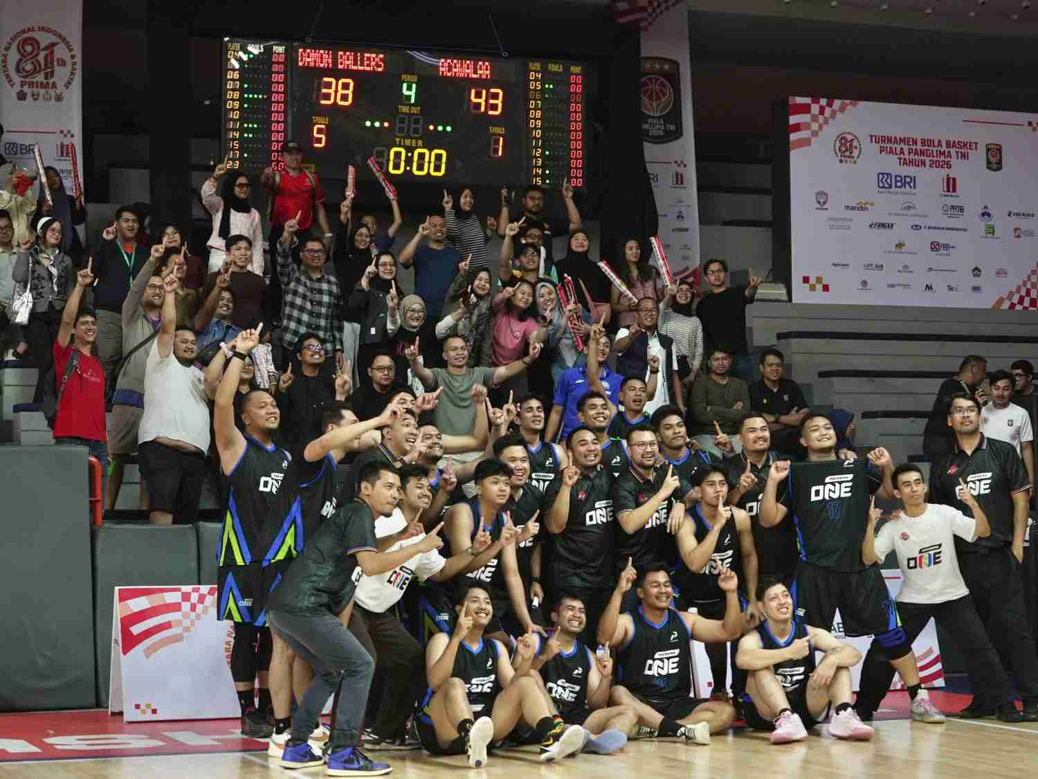 Irjen TNI Tutup Turnamen Bola Basket Piala Panglima TNI 2026