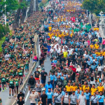 10 Ribu Peserta Ikuti Fun Walk HUT Ke-81 TNI dari Senayan ke Monas
