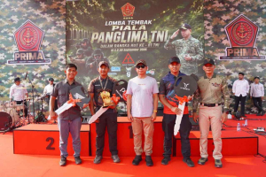 Panglima TNI Tutup Lomba Tembak Piala Panglima TNI 2026