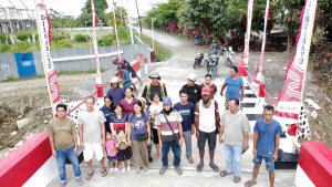 Jembatan Beton Garuda Merah Putih Rampung, Warga Mimika Segera Manfaatkan