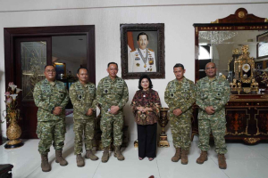 Jelang HUT ke-81 TNI, Pasahli Panglima TNI Anjangsana ke Mantan Panglima