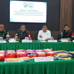 TNI Gagalkan Penyelundupan 16,4 Kilogram Sabu di Perbatasan Kalbar