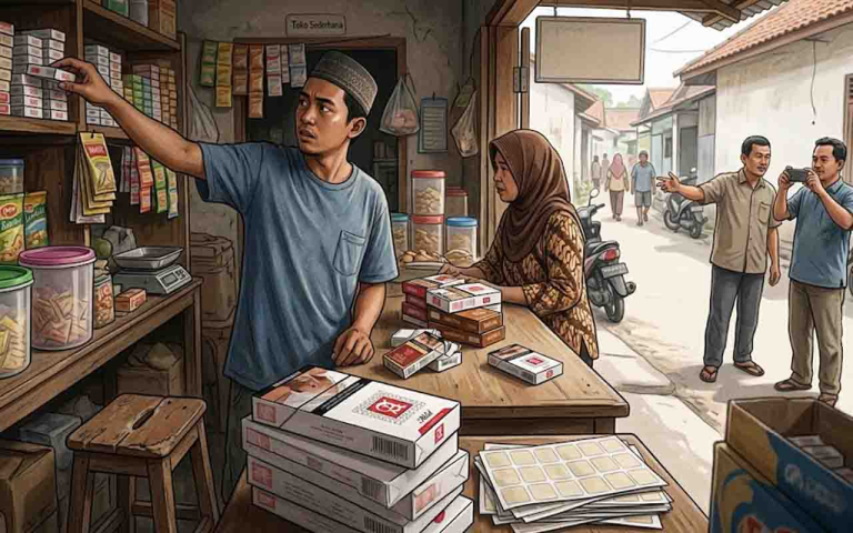 Dugaan Rokok Tanpa Cukai Muncul di Karang Salam, Dari Mana Barangnya?