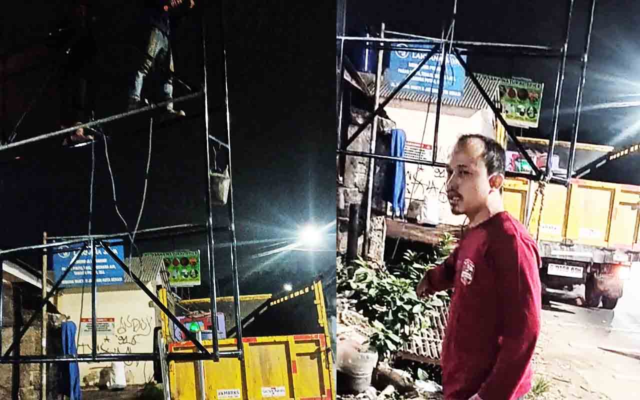 Proyek Reklame Disetop Ketua RW di Jatisari, Izin dan Lokasi Jadi Sorotan