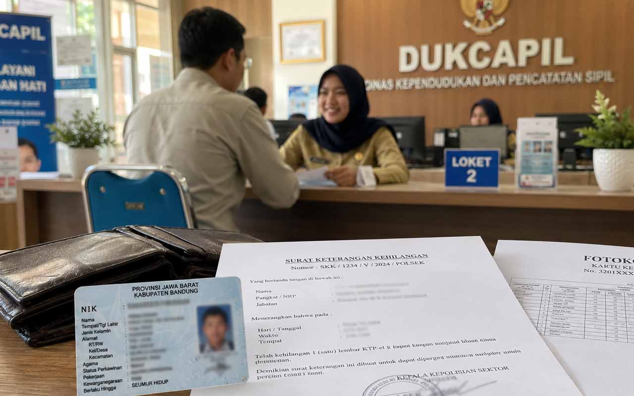 Cara Mengurus KTP Hilang atau Rusak, Syarat, Prosedur dan Biayanya 1 Cara Mengurus KTP Hilang atau Rusak, Syarat, Prosedur dan Biayanya