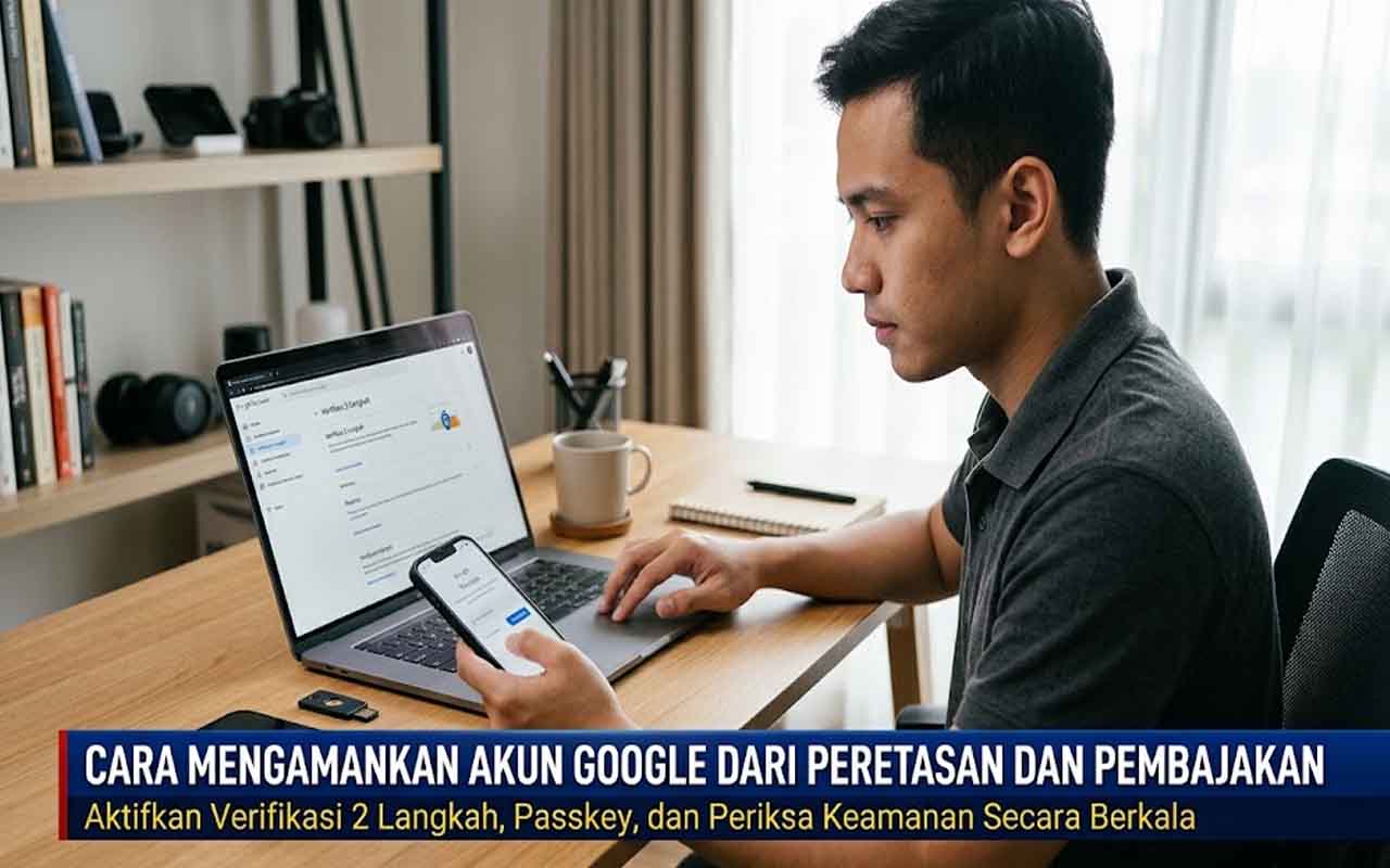 Cara Mengamankan Akun Google dari Peretasan dan Pembajakan 1 Cara Mengamankan Akun Google dari Peretasan dan Pembajakan