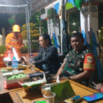 Koramil Cakung dan Komduk Perkuat Sinergi Jaga Kamtibmas