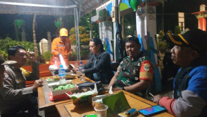 Koramil Cakung dan Komduk Perkuat Sinergi Jaga Kamtibmas