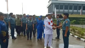 Danlanal Bintan Lepas Prajurit Purna Tugas dengan Penghormatan