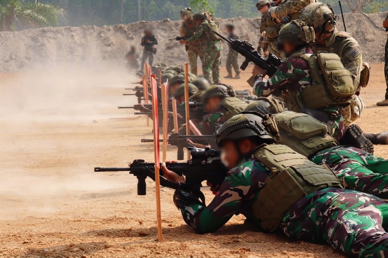 SOF Flat Ranger Advance Shooting Asah Kemampuan Pasukan Multinasional di SGS 2026