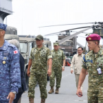 361 Personel JMSDF Terima Satyalancana Dharma Samudera atas Dukungan Tangani Karhutla