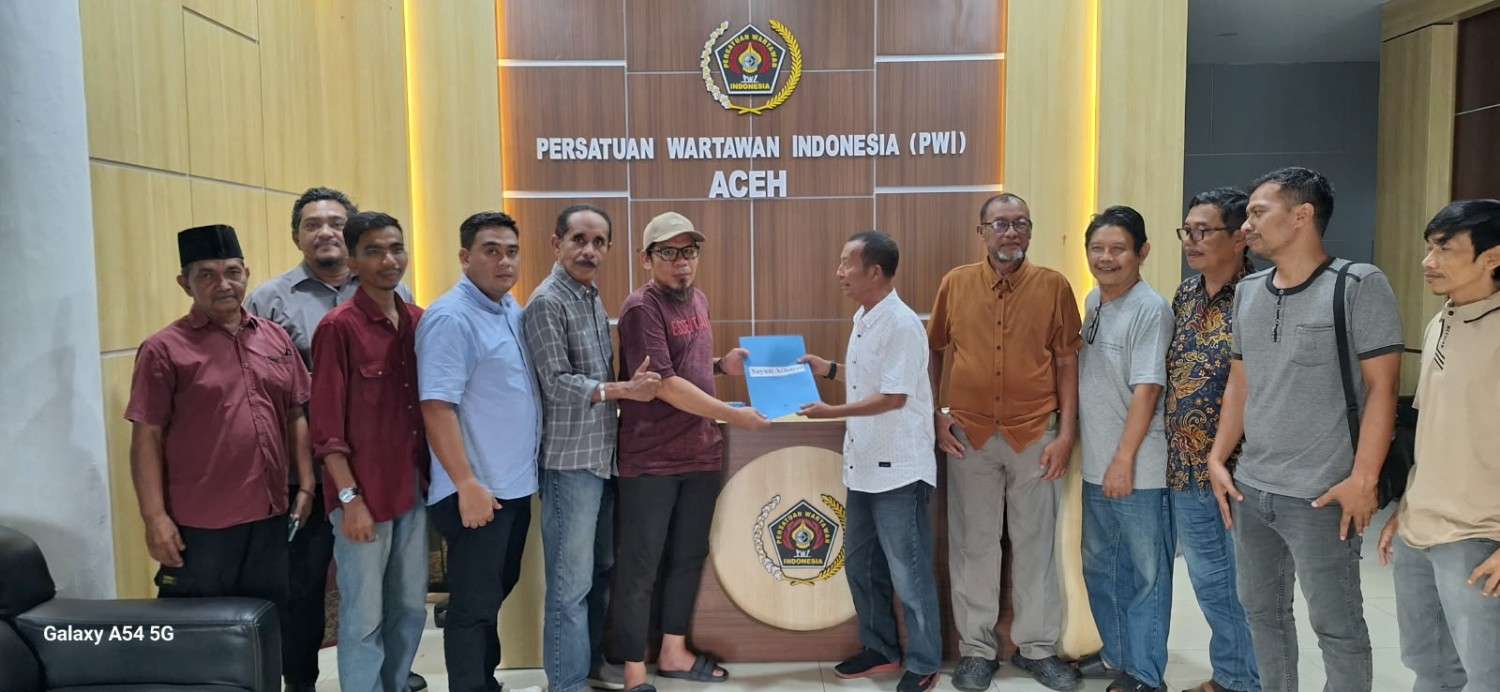 Sayuti Achmad Masuk Bursa Ketua PWI Aceh, Ambil Formulir Pencalonan