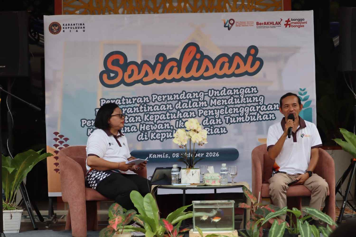 Karantina Kepri Dorong Kepatuhan Masyarakat Lindungi Komoditas dan Ekonomi