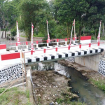 Kodim 1710/Mimika Rampungkan 10 Jembatan Beton Garuda Merah Putih