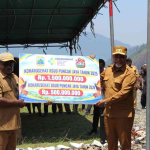 Wagub Papua Tengah Tinjau Sekolah di Puncak Jaya, Kodim dan Polri Kawal Kunjungan