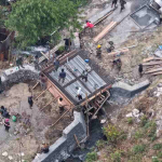 Kodim 1714/PJ Rampungkan Jembatan Beton Merah Putih Tahap VII di Puncak Jaya