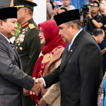 Panglima TNI Hadiri Pelantikan Pejabat Strategis Kabinet Merah Putih