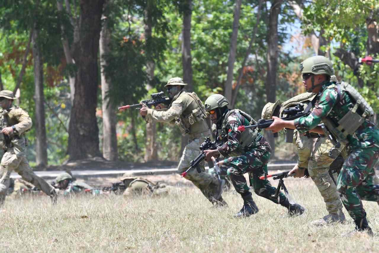 TNI–ADF Asah Kemampuan Patroli dan Penghadangan di Keris Woomera 2026 1 TNI–ADF Asah Kemampuan Patroli dan Penghadangan di Keris Woomera 2026