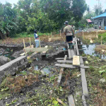 Satgas TMMD ke-130 Bangun Jembatan untuk Permudah Mobilitas Warga Mansel