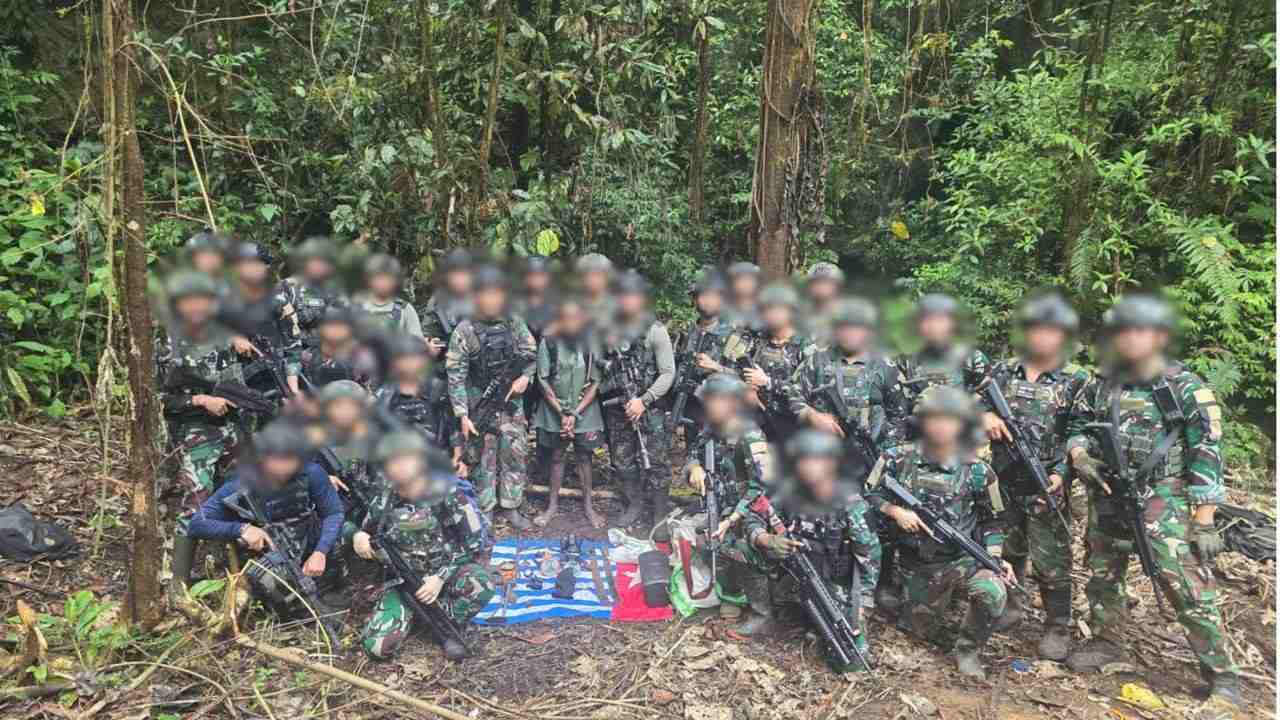 Koops TNI Habema Rebut Kembali Dua Senjata Marinir di Maybrat