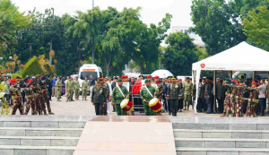 Panglima TNI Pimpin Pemakaman Mantan Kasad Subagyo Hadi Siswoyo