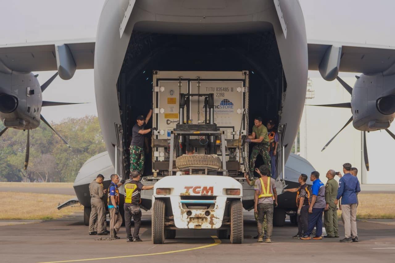 TNI Kerahkan Hercules dan Airbus A400 untuk Operasi Modifikasi Cuaca