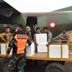 TNI Kerahkan Dua Pesawat C-212 untuk Atasi Gangguan Asap Karhutla di Palembang