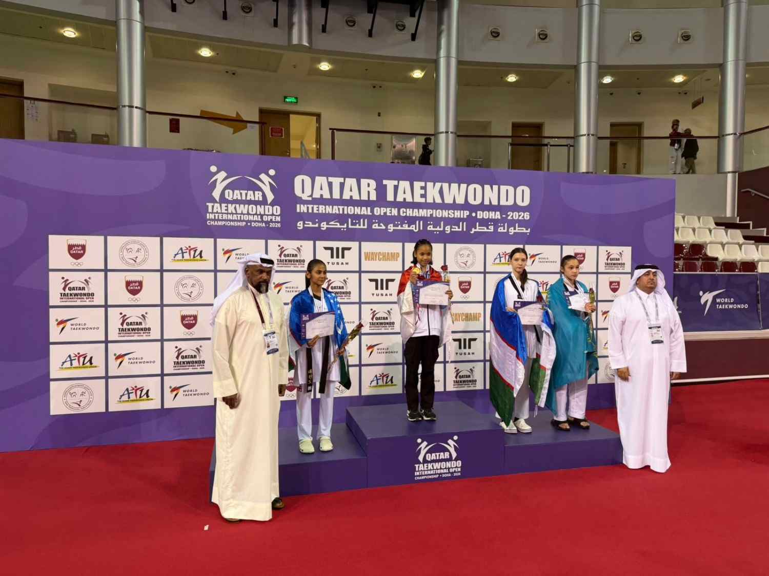 Balqis Nur Afiati Rebut Emas di Qatar, Taklukkan Atlet Bahrain dan Uzbekistan 1 Balqis Nur Afiati Rebut Emas di Qatar, Taklukkan Atlet Bahrain dan Uzbekistan